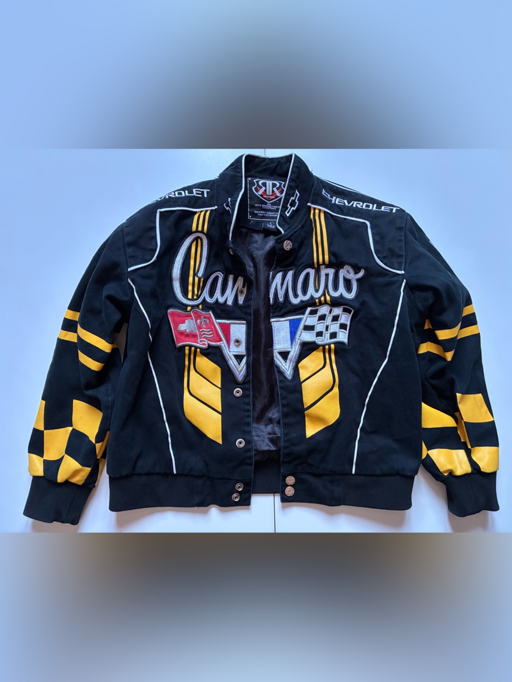 Camero Chevrolet Racing Jacket - Kids Large